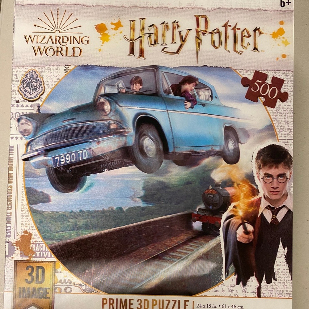 500 piece Harry Potter 3D puzzle
